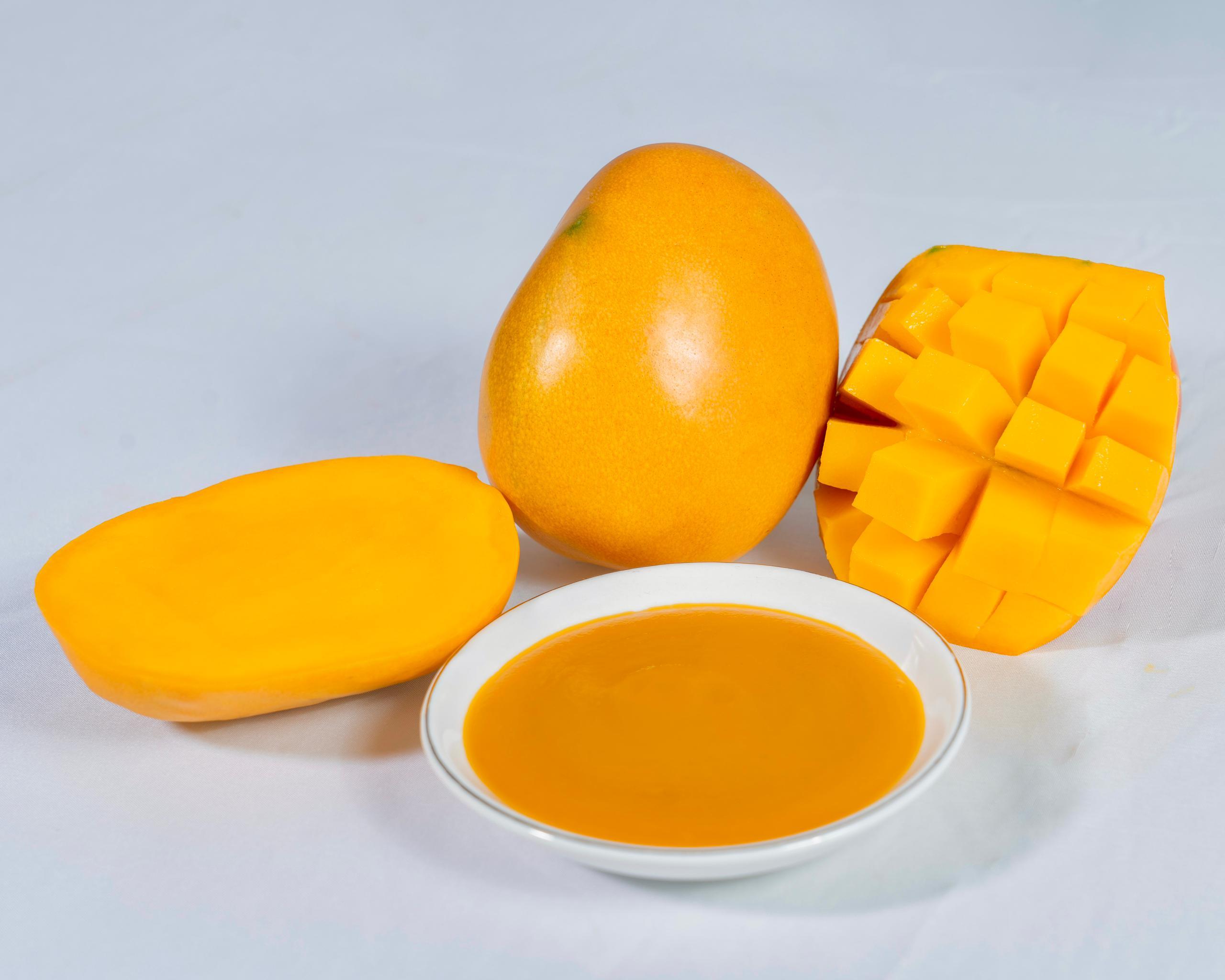 Purée de mangue (Sahel Agri-Sol / domaine public)