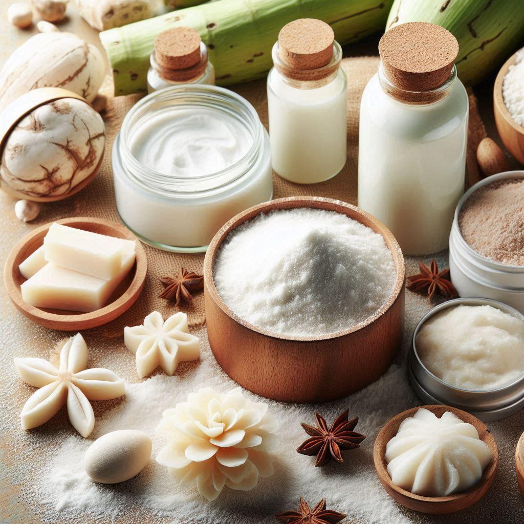 Bath Products, Natural Deodorants using cassava flour as ingredient (Sahel Agri-Sol / Public Domain)