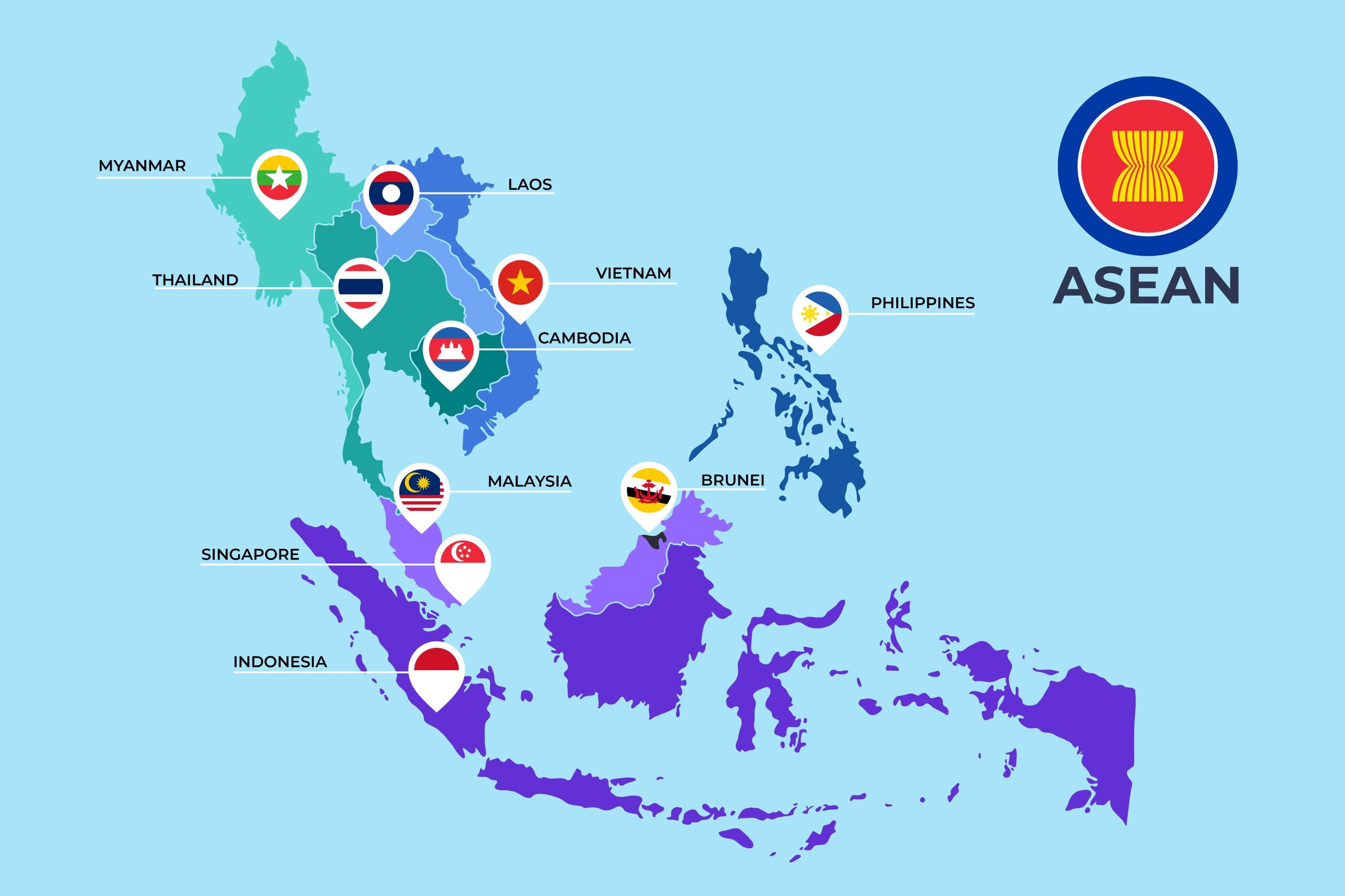 Map of Southeast Asia (credit: Pixabay / Public domain)