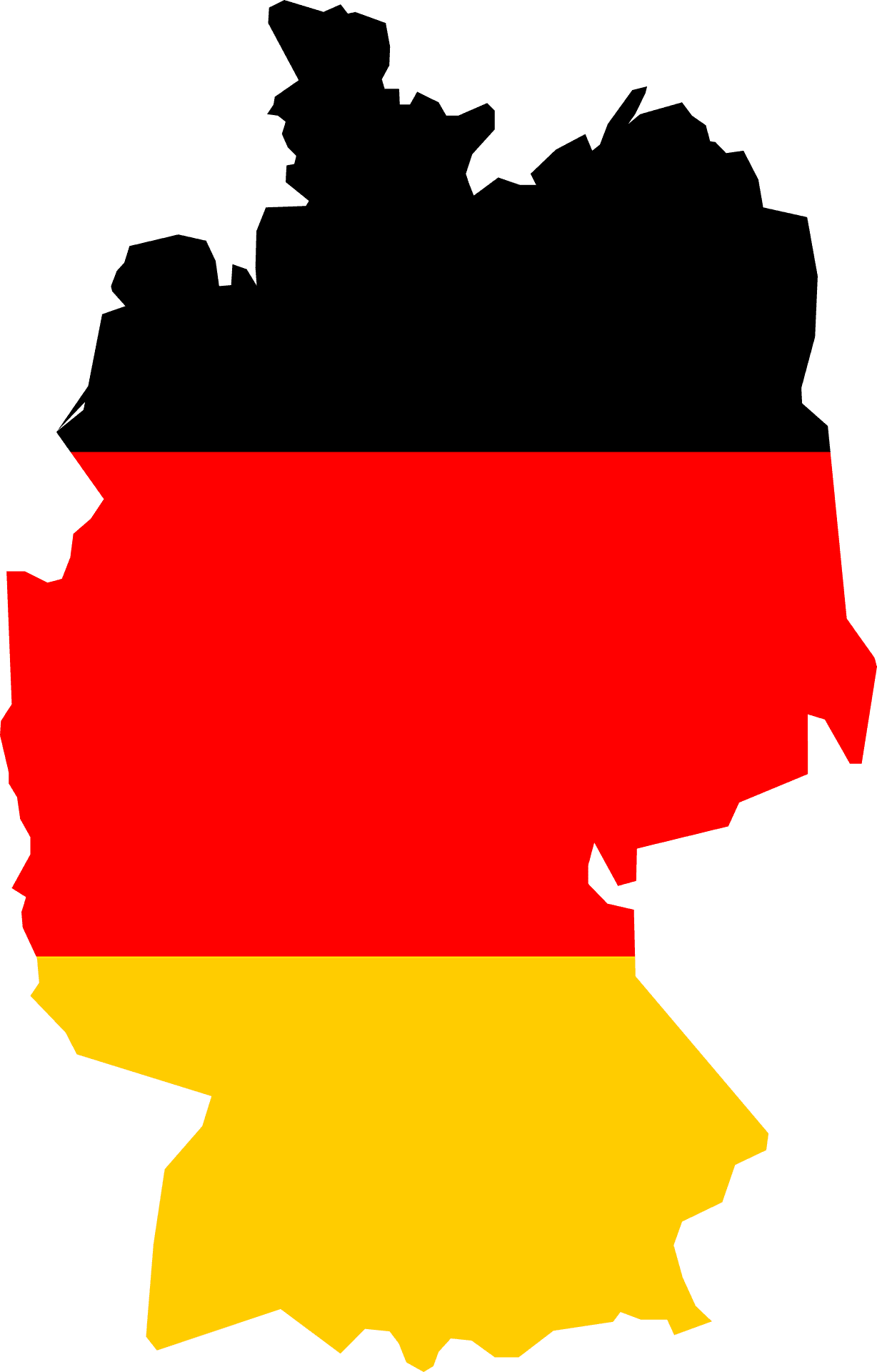 Map of Germany (credit: Pixabay / Public domain)