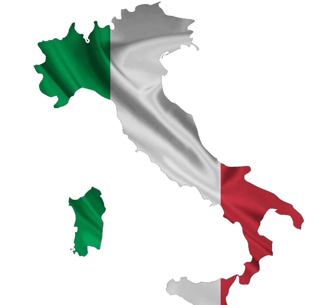 Map of Italy (credit: Pixabay / Public domain)