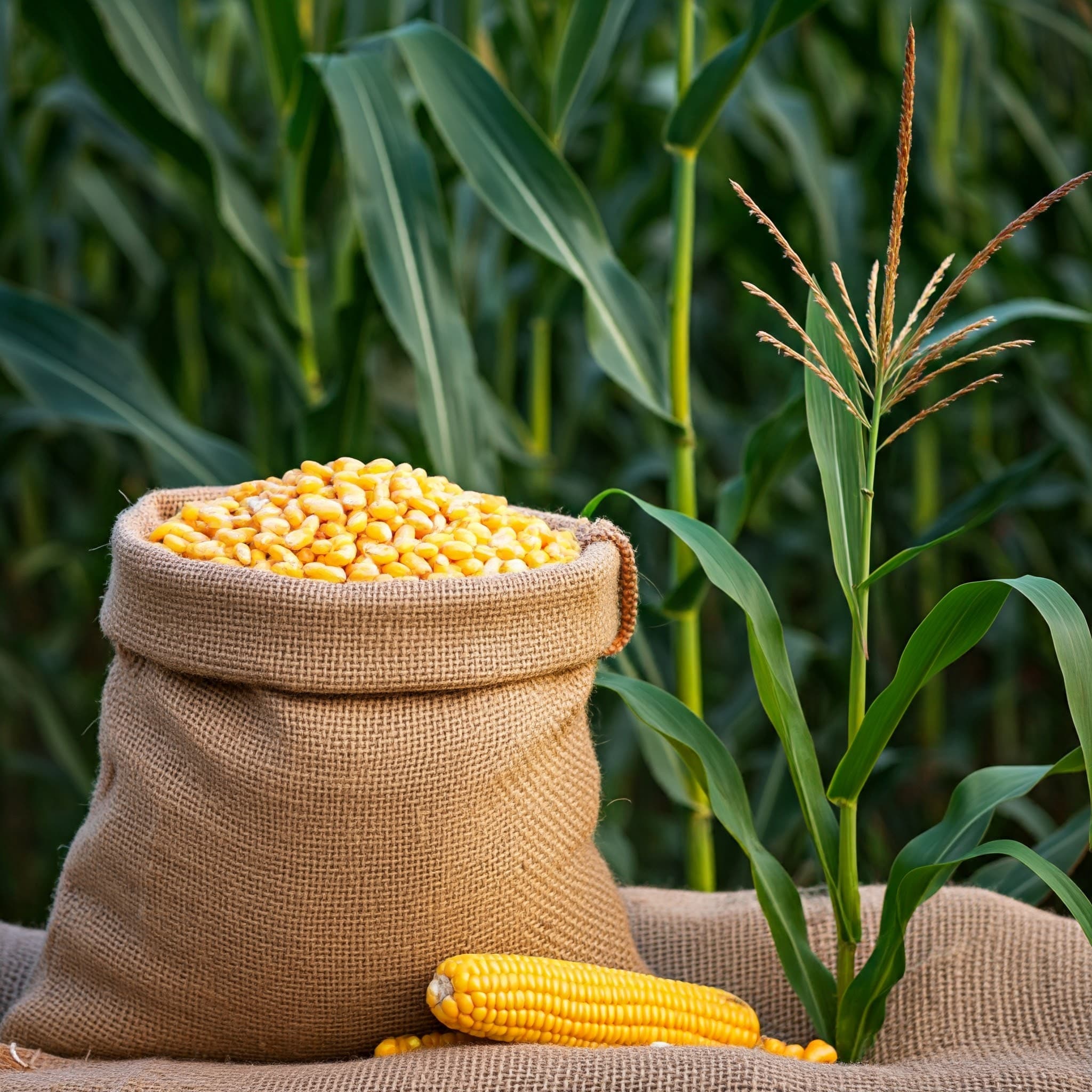 Grains de maïs (Image générée par IA)