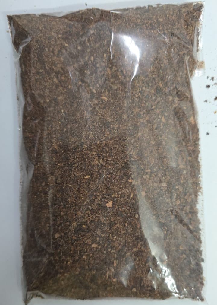 Pó de Casca de Grão de Cacau (Sahel Agri-Sol / Adalidda / Domínio Público)