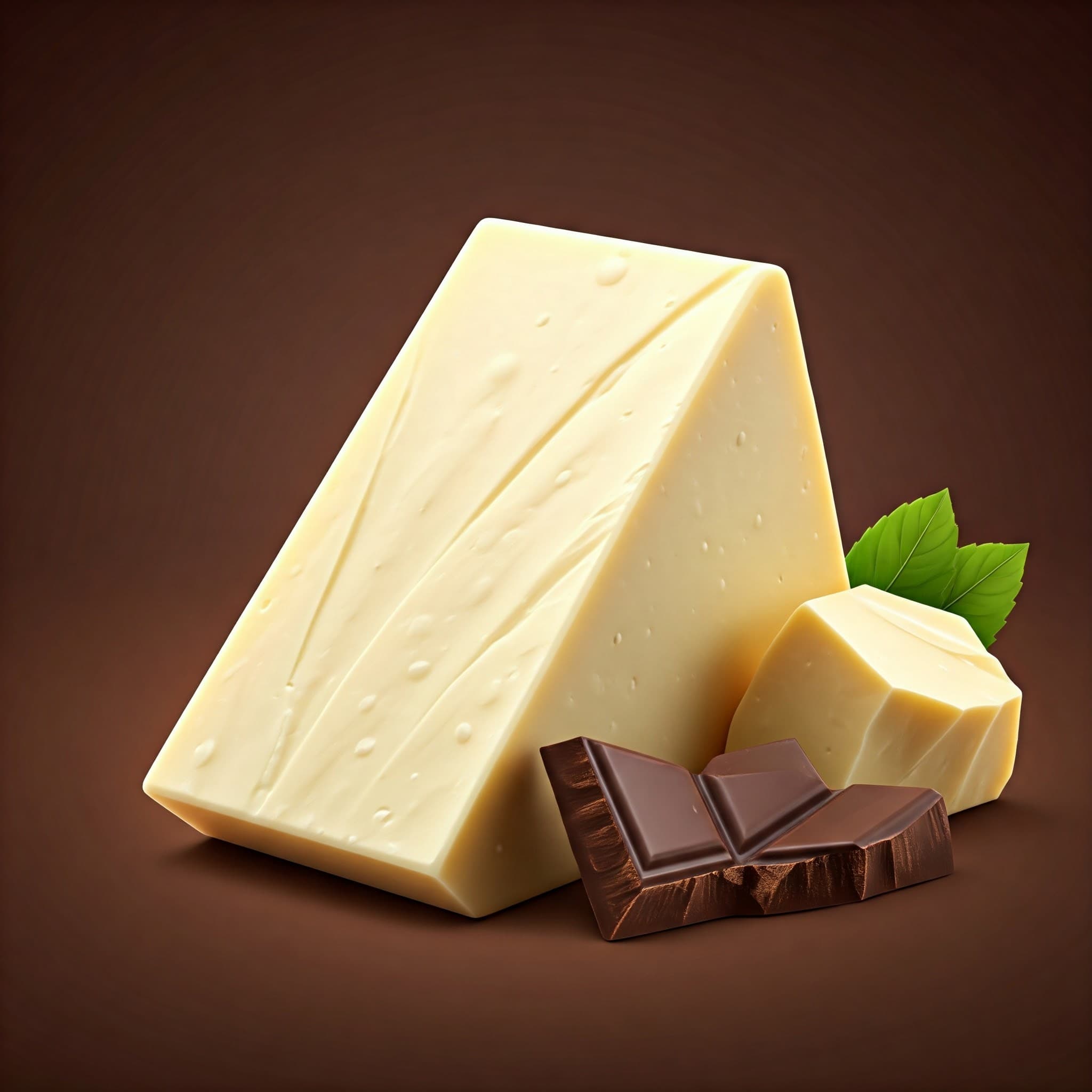 Dark Chocolate Made with Cocoa Butter as Ingredient (AI-generated Image)