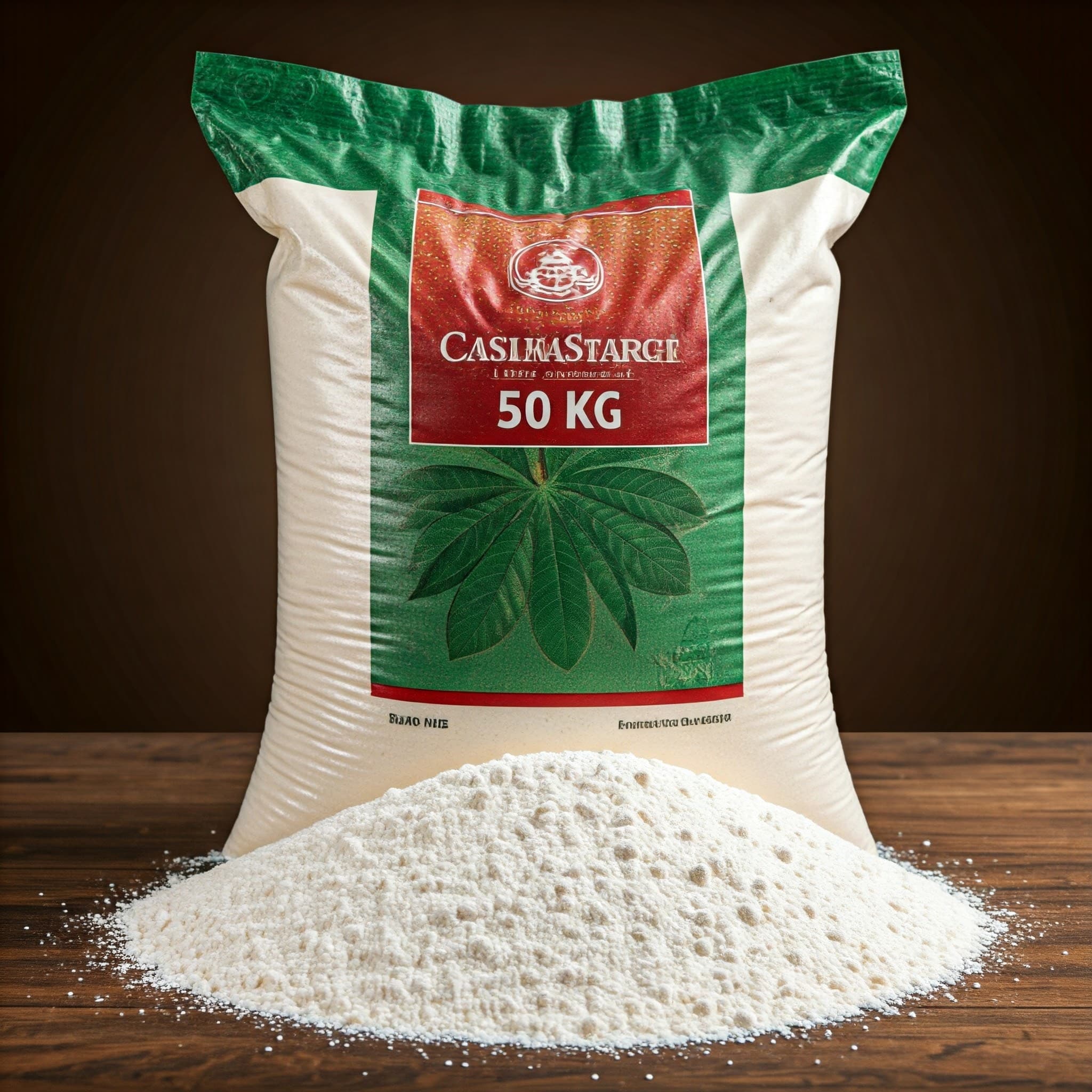 A bag of cassava starch (AI-generated Image)